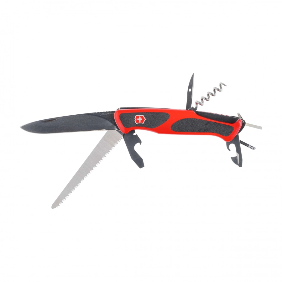 Scyzoryk Victorinox Ranger Grip 55 0.9563.C czerwono-czarny 1/5