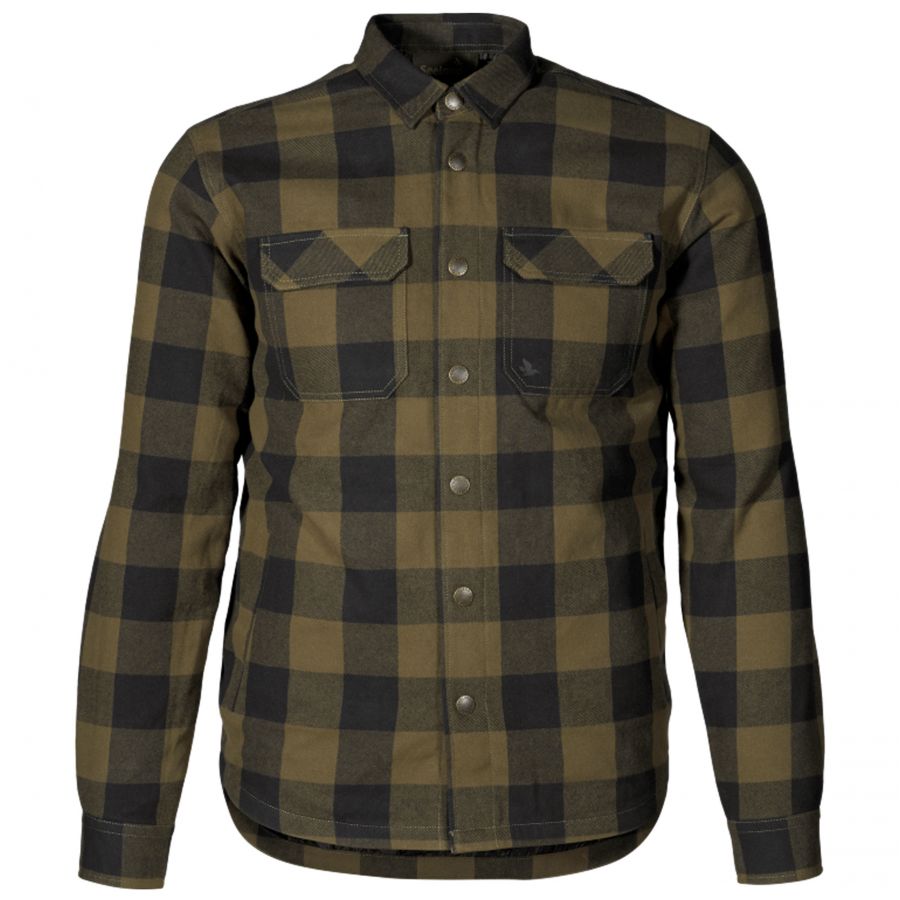 Seeland Canada green check shirt 1/5