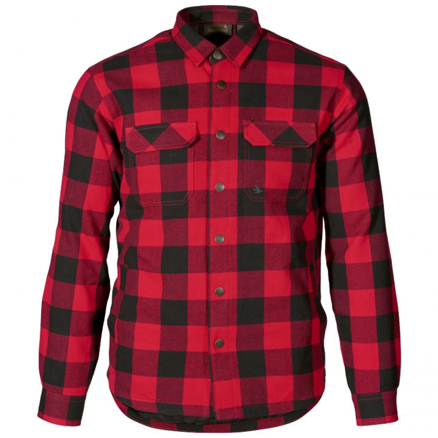 Seeland Canada red check shirt 1/5