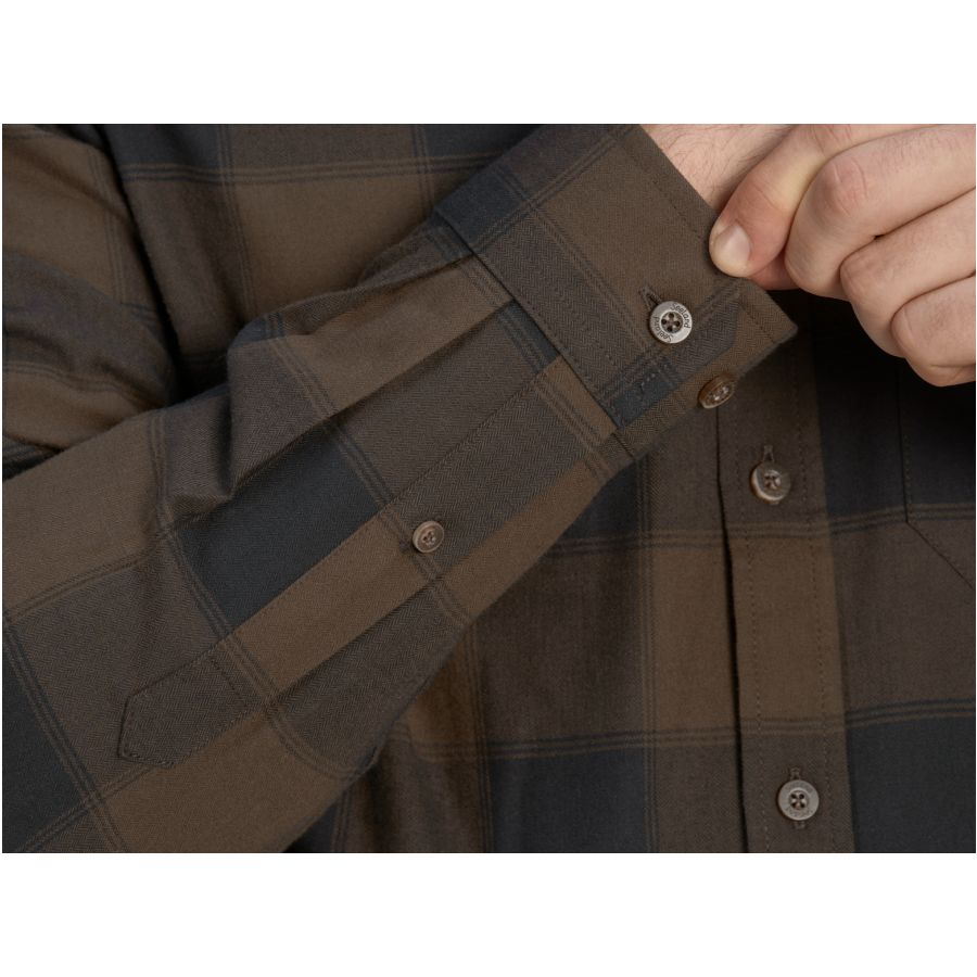 Seeland Highseat shirt brown 3/5