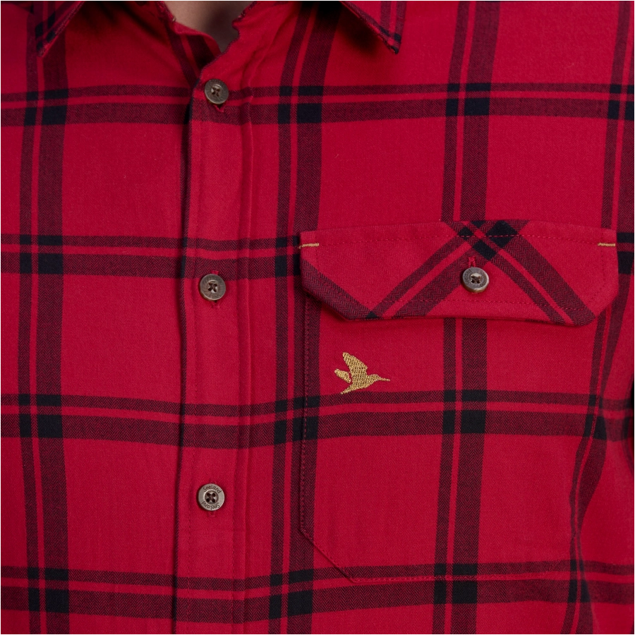Seeland Highseat shirt red 3/5