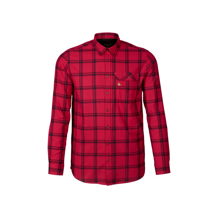 Seeland Highseat shirt red 1/5