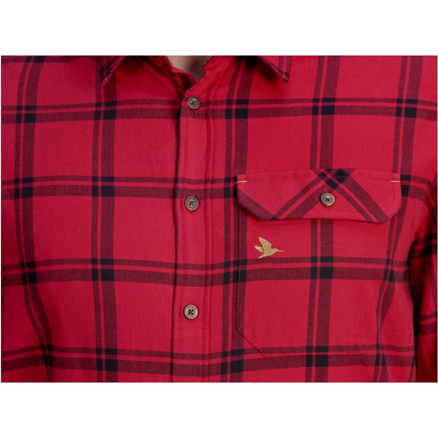 Seeland Highseat shirt red 3/5