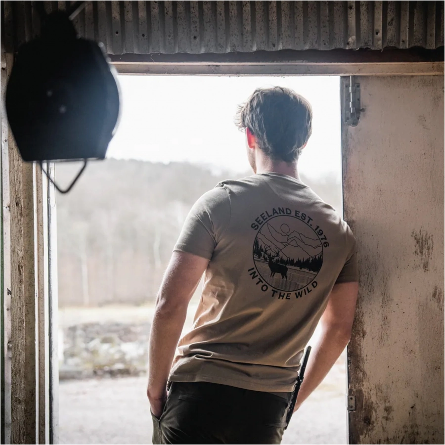 Seeland Hunting Landscape Covert green shirt 3/5