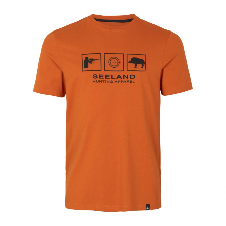 Seeland Lanner Gold Flame T-Shirt 1/4