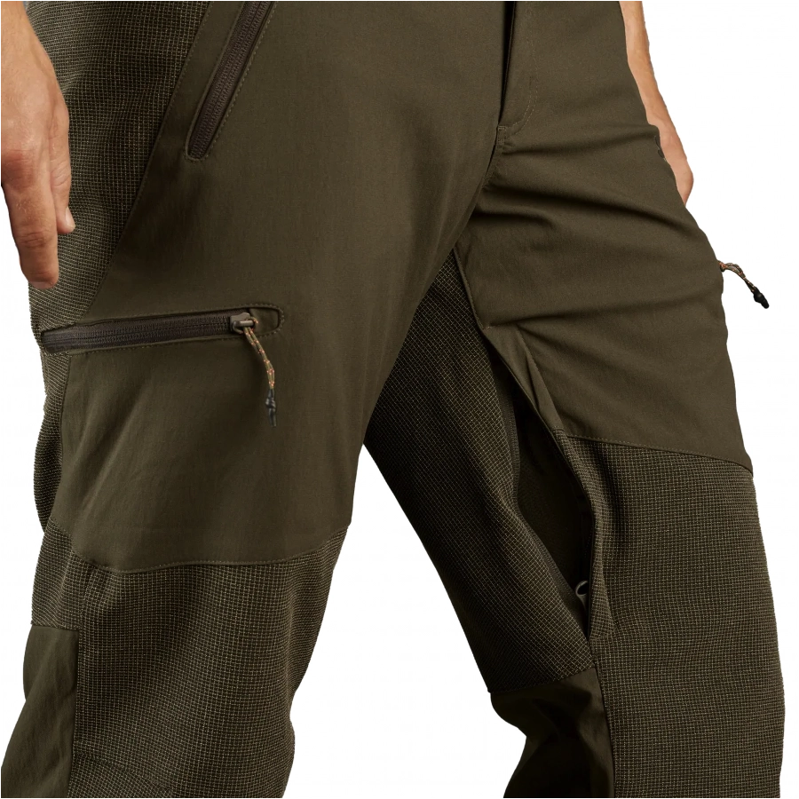 Seeland Outdoor pants membrane pine green 4/10