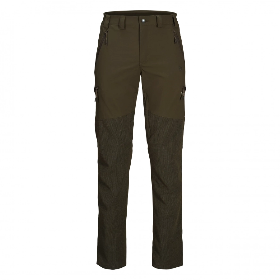 Seeland Outdoor pants membrane pine green 1/10