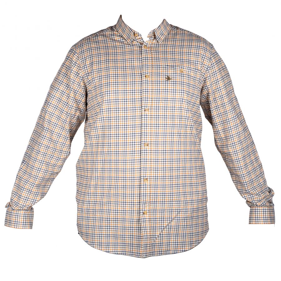 Seeland Shooting Classic yellow check shirt 1/2