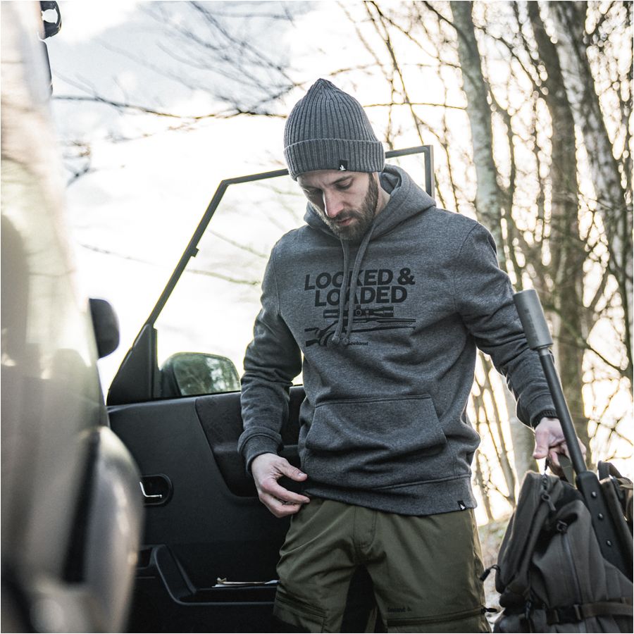 Seeland Sweatshirt Loaded Grey Melange 3/4