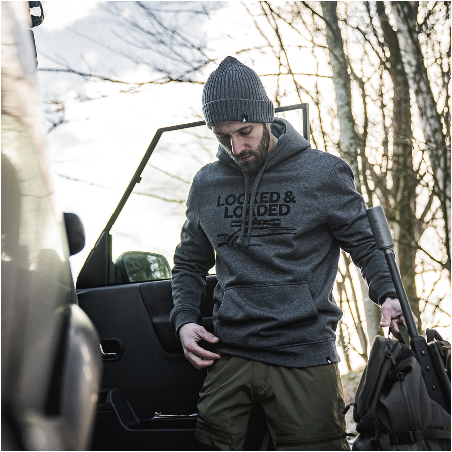Seeland Sweatshirt Loaded Grey Melange 4/4
