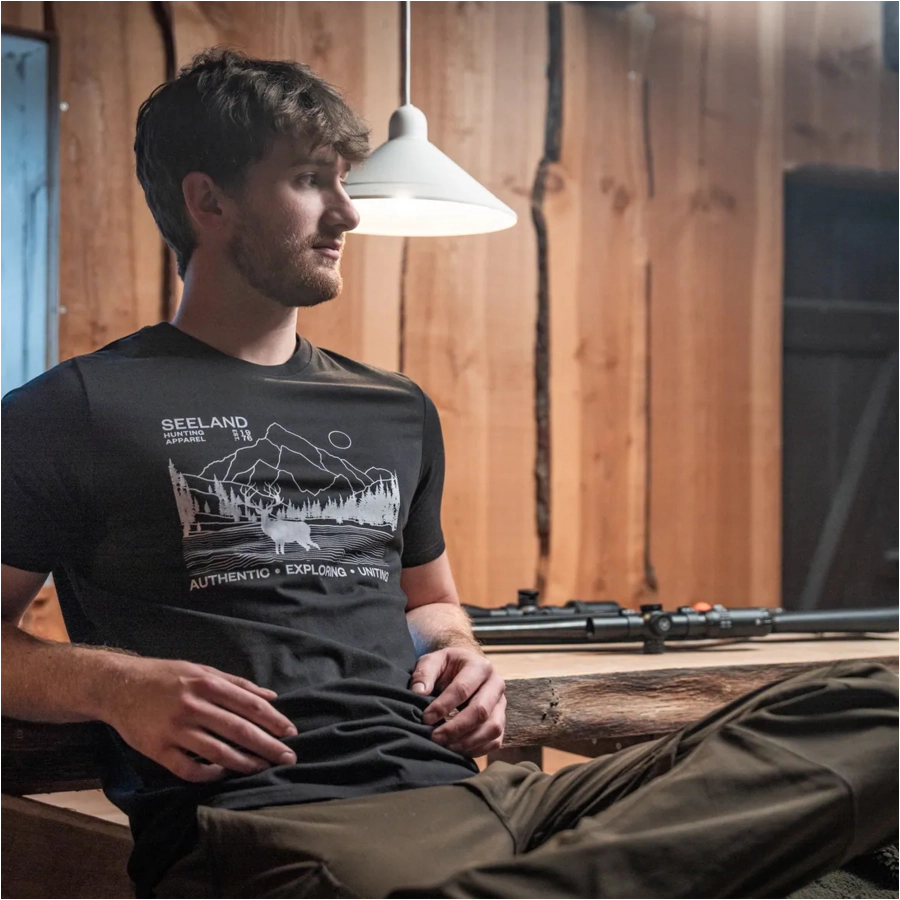 Seeland Territory Black T-Shirt 4/7