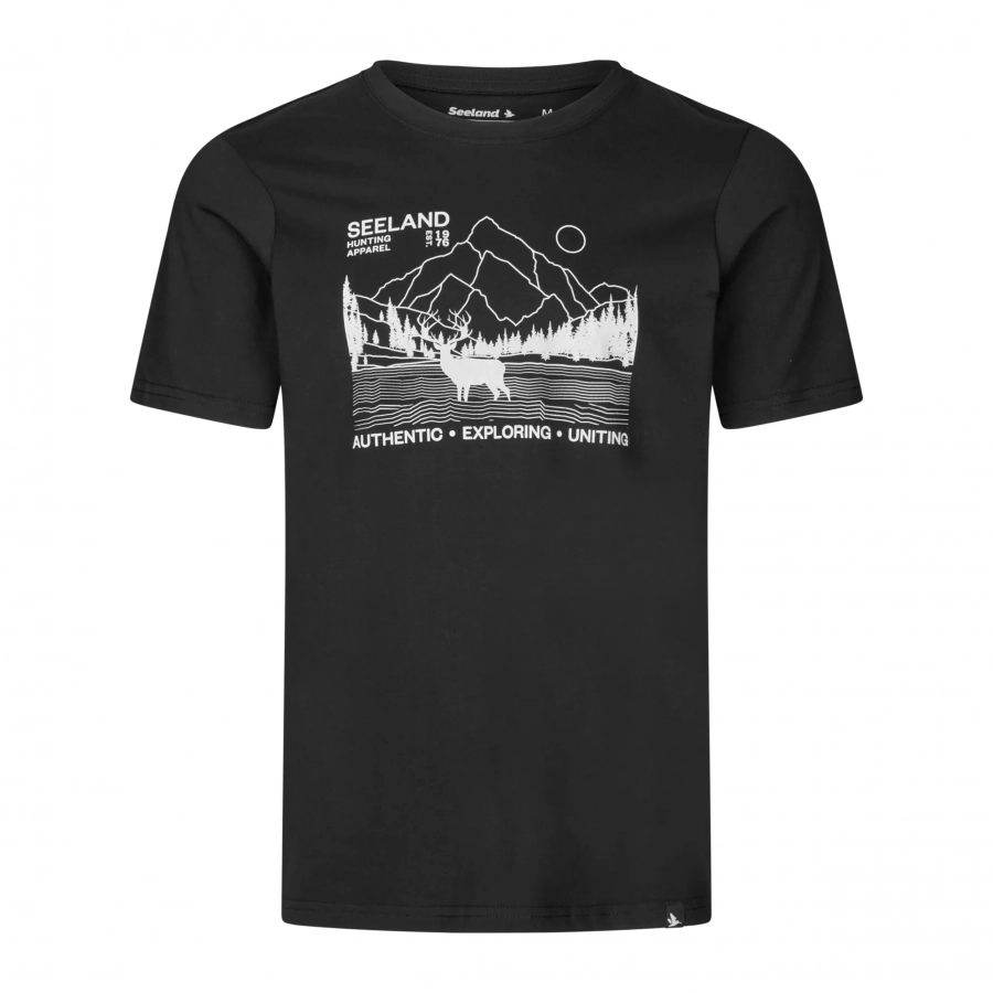 Seeland Territory Black T-Shirt 1/7