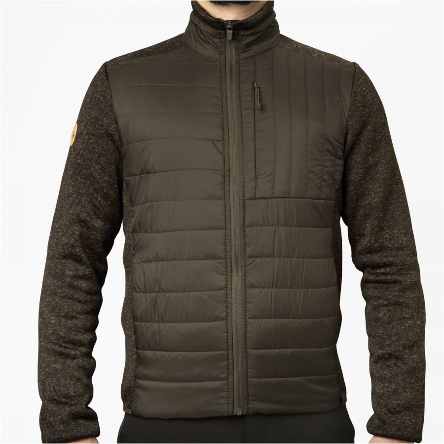 Seeland Theo Hybrid Pine green men's jacket 4/6