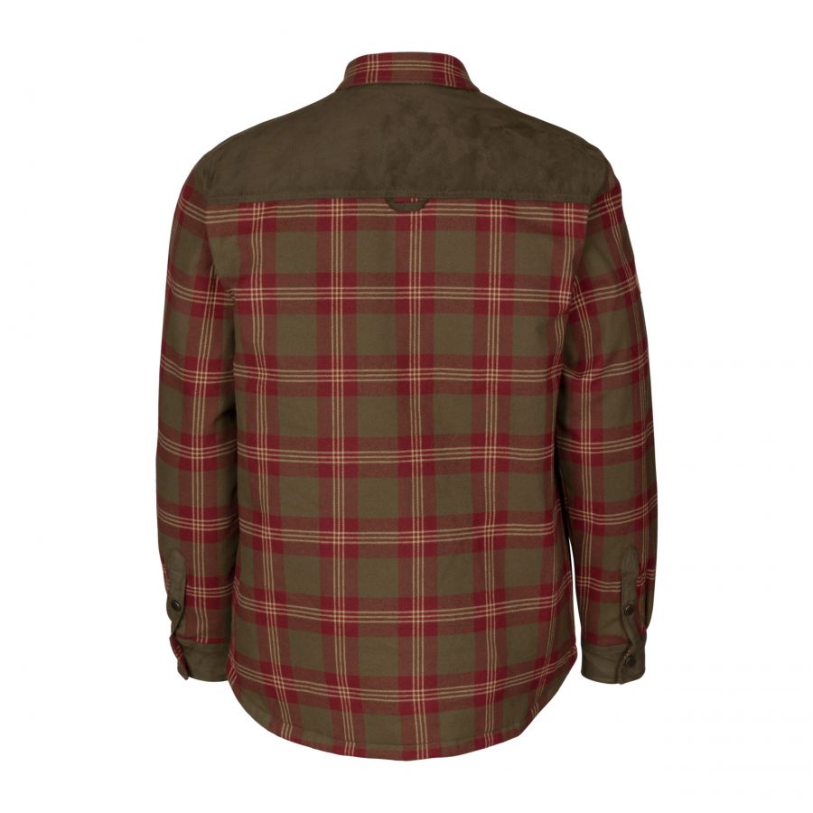 Seeland Vancouver Red check shirt 2/7