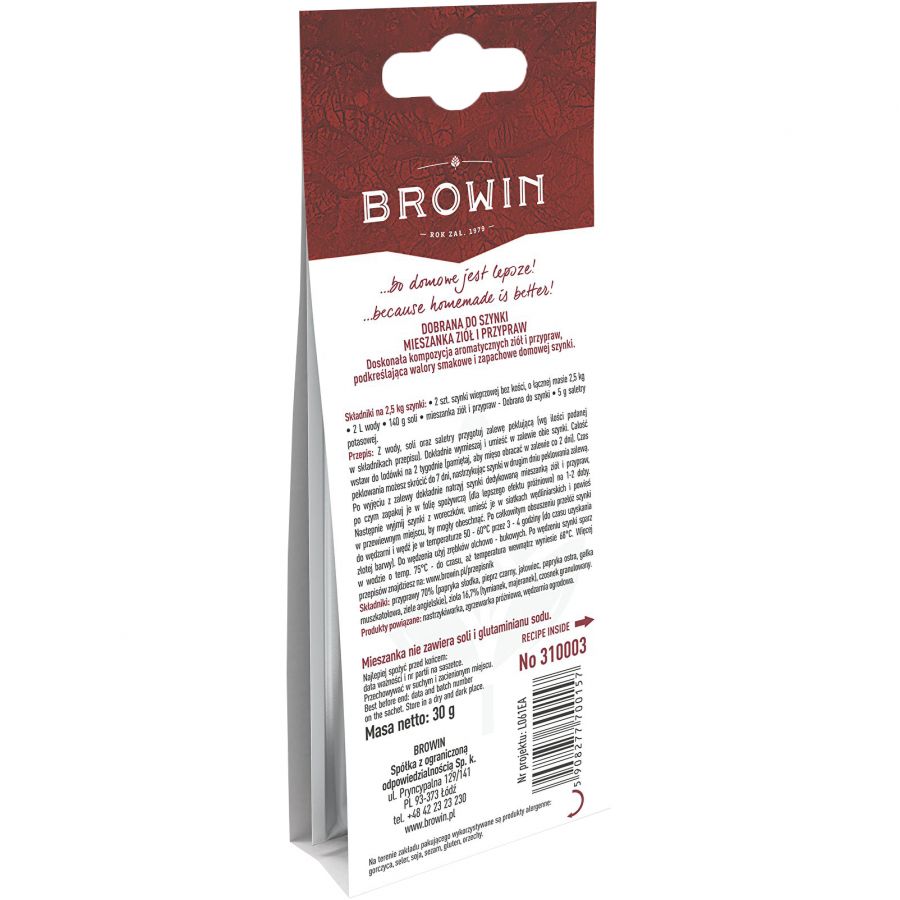 Selected for ham Browin- blend of herbs and spices 2/2