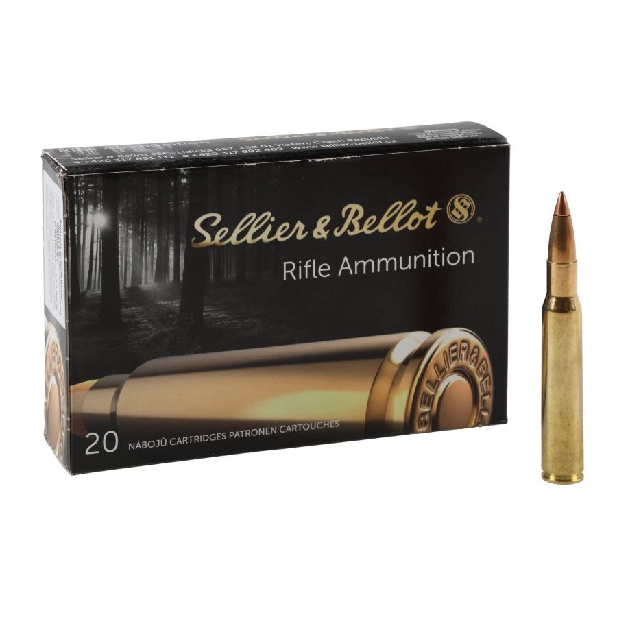 Sellier&amp;Bellot 30-06 11.7g/180grs HPC ammunition 1/4