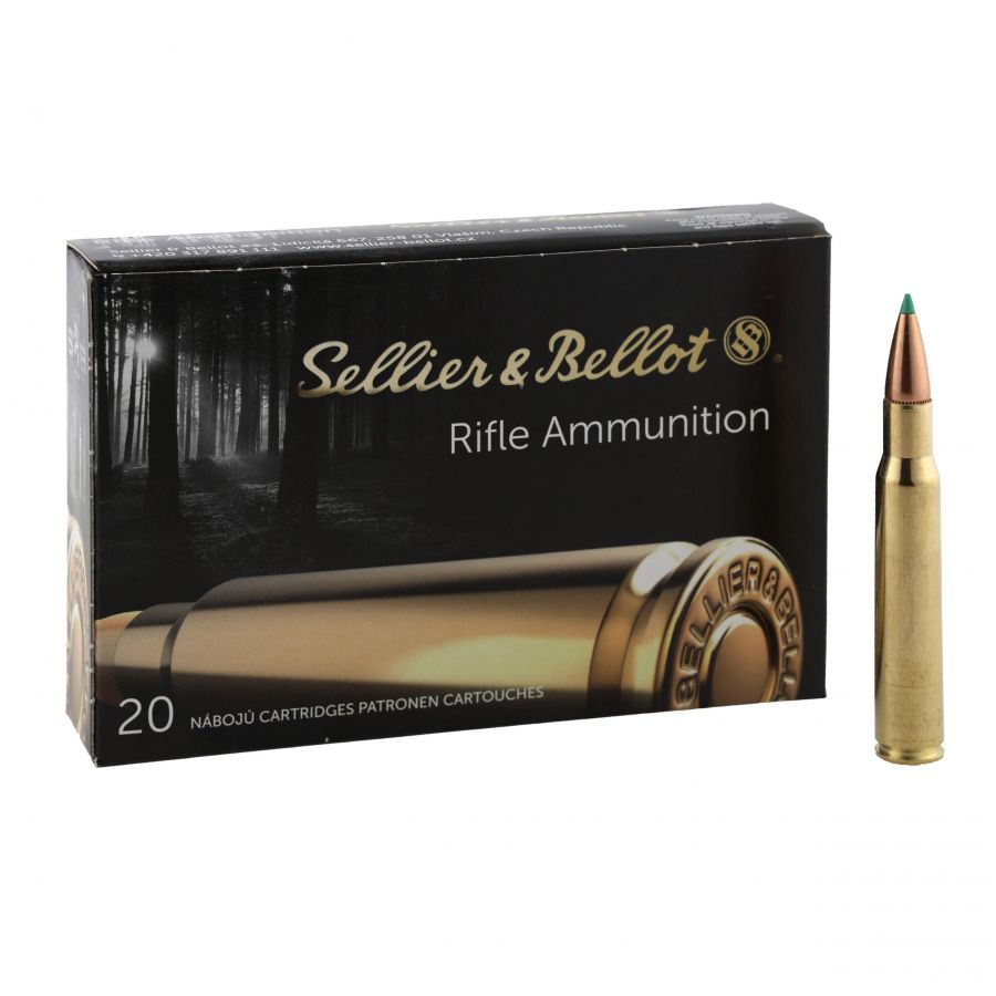 Sellier&amp;Bellot 30-06 11.7g/180grs PTS ammunition 1/4