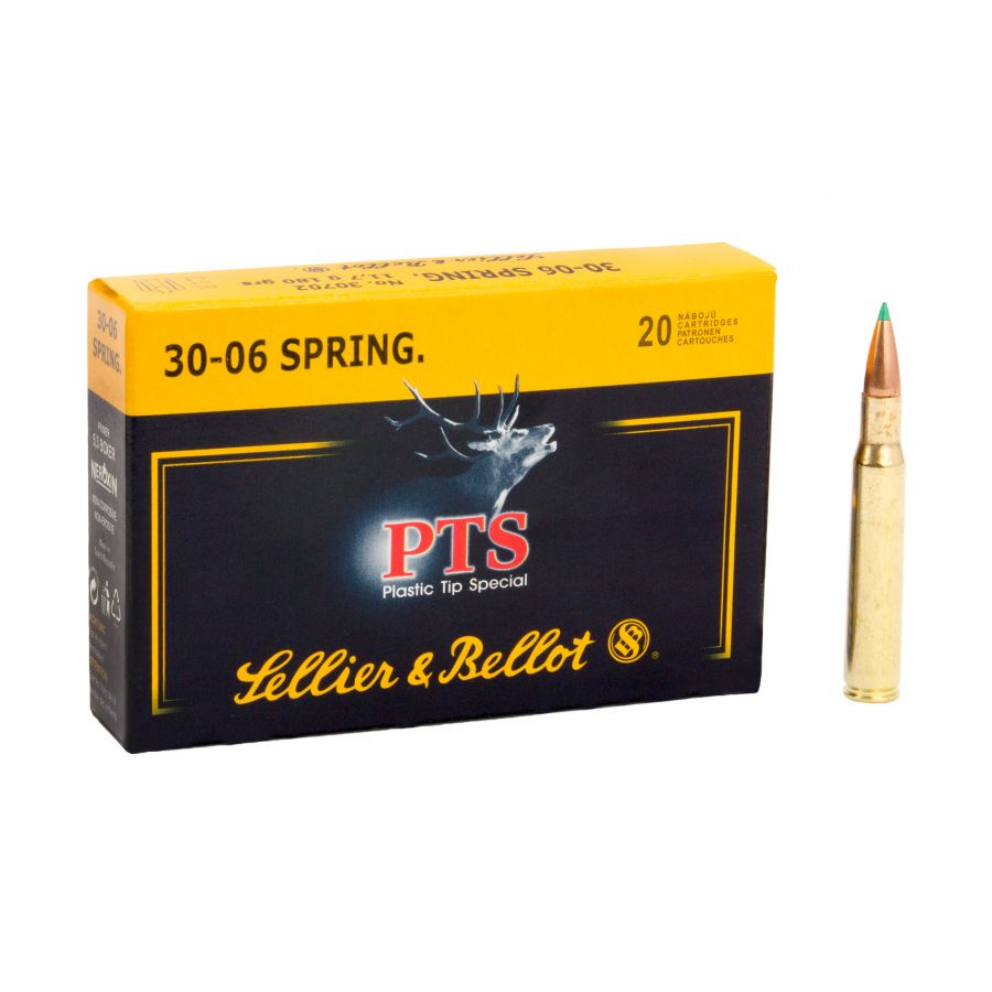 Sellier&amp;Bellot 30-06 11.7g/180grs PTS ammunition 1/2