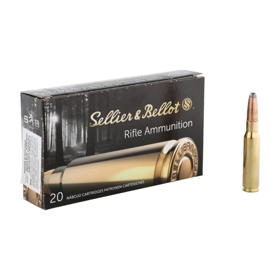 Sellier&amp;Bellot .308 Win 11.7g/180grs SP ammunition 1/4