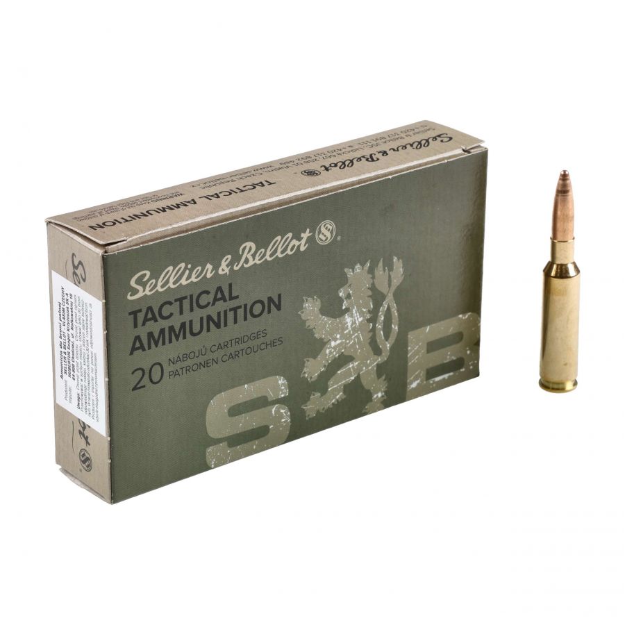 Sellier&amp;Bellot 6.5 Creedmoor FMJ 140gr ammunition 1/4