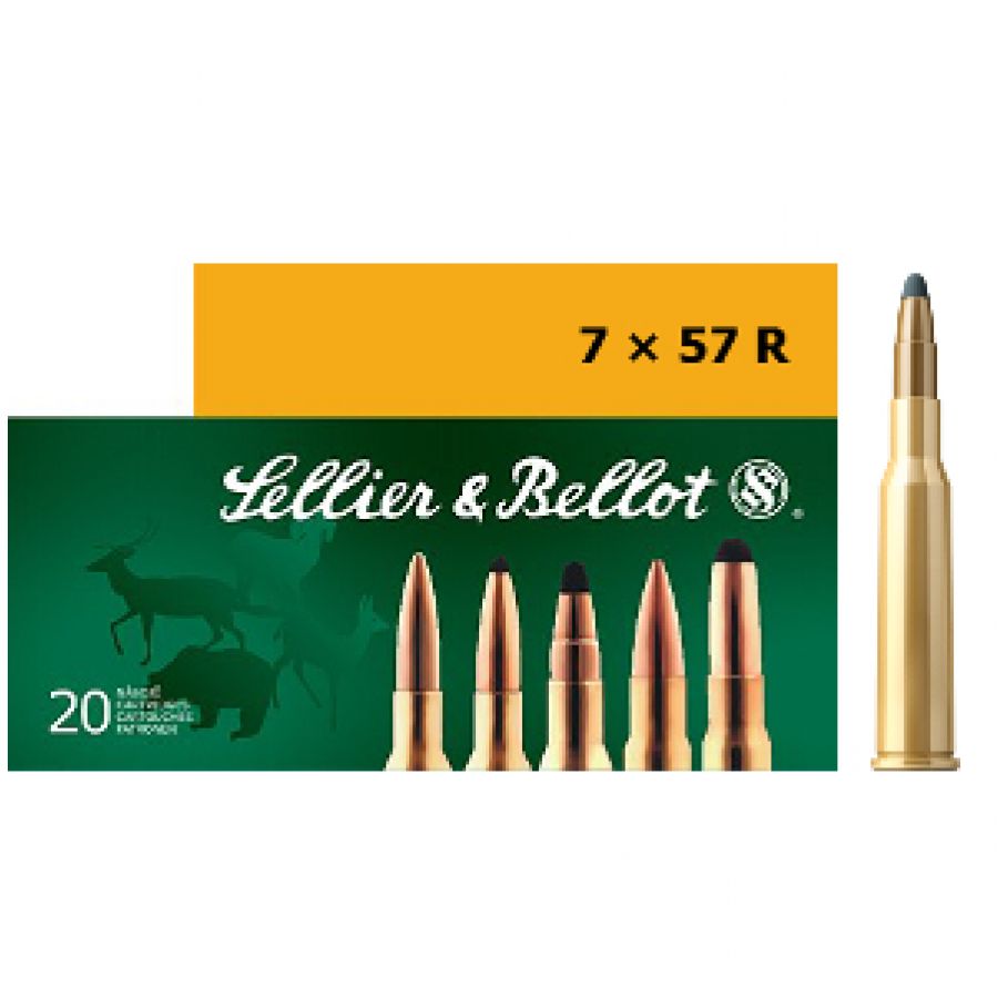 Sellier&amp;Bellot 7x57R SPCE 11.2g ammunition 1/1