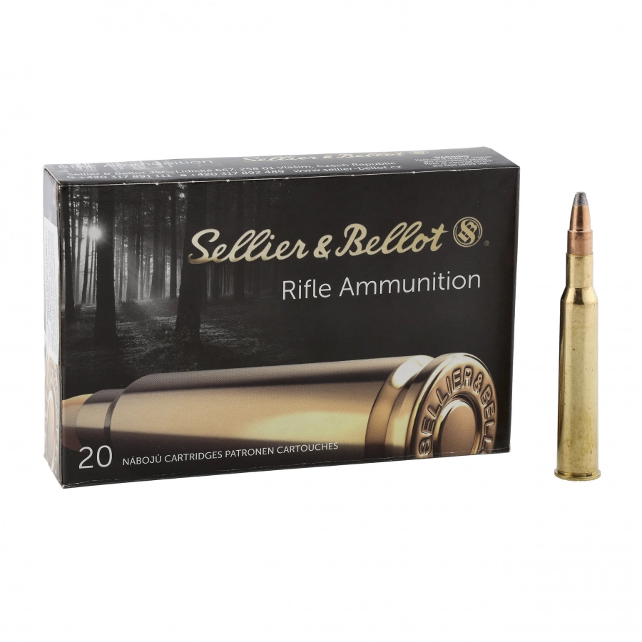 Sellier&amp;Bellot 7x65R 11.2g/173grs SPCE ammunition 1/4