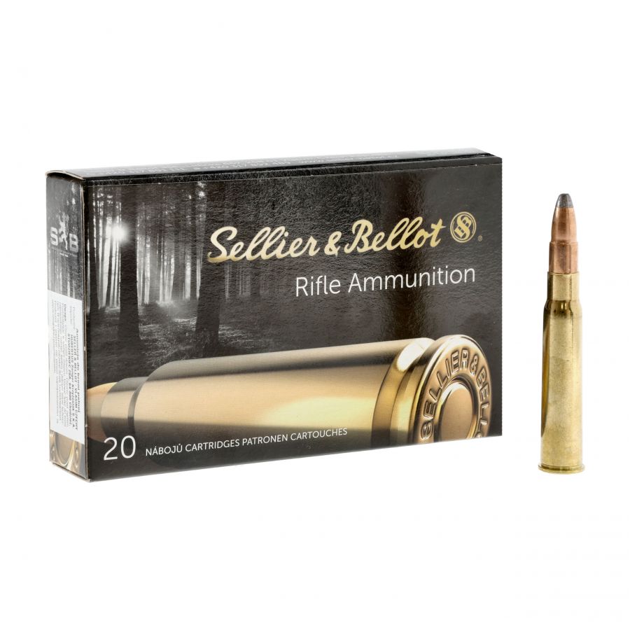 Sellier&amp;Bellot 8x57 JRS 12.7g/196grs SPCE ammunition 1/4