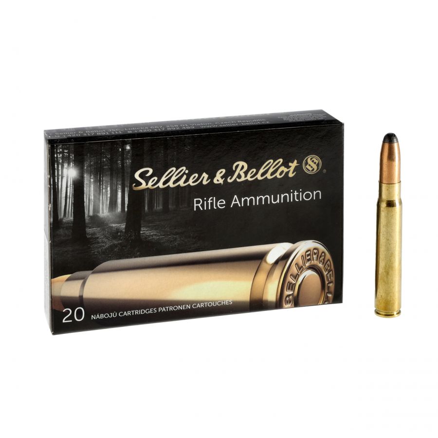 Sellier&amp;Bellot 9.3x62 SP 18.5g ammunition 1/4