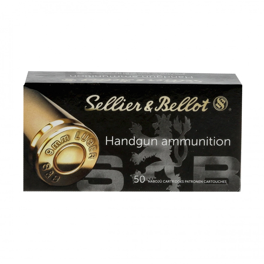 Sellier&Bellot 9mm Luger 9g FMJ SUBSONIC ammunition 4/4
