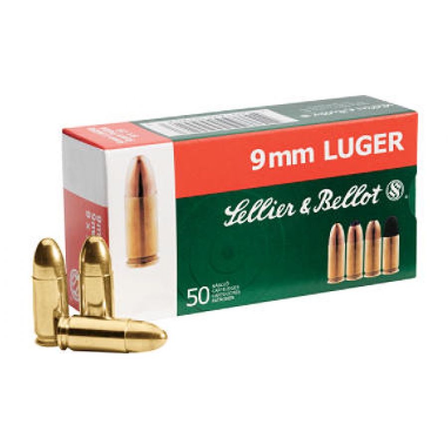 Sellier&amp;Bellot 9mm Luger 9g FMJ SUBSONIC ammunition 1/1