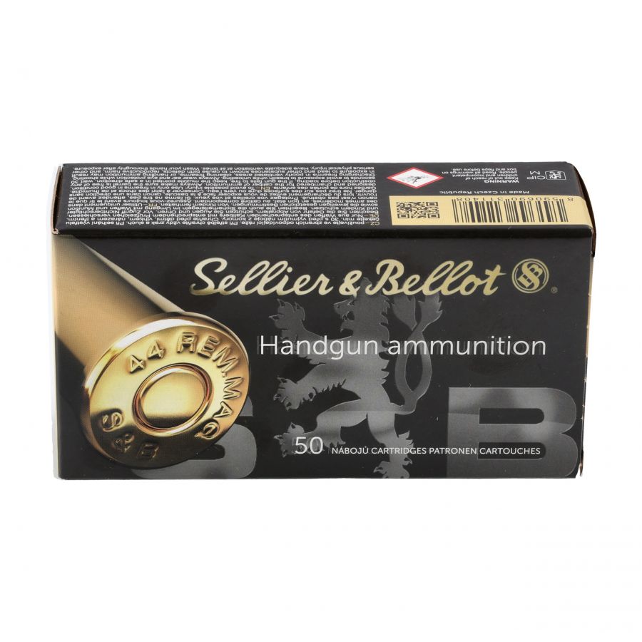 Sellier&amp;Bellot Ammunition Cal. 44 Mag SP 15.55g 3/4