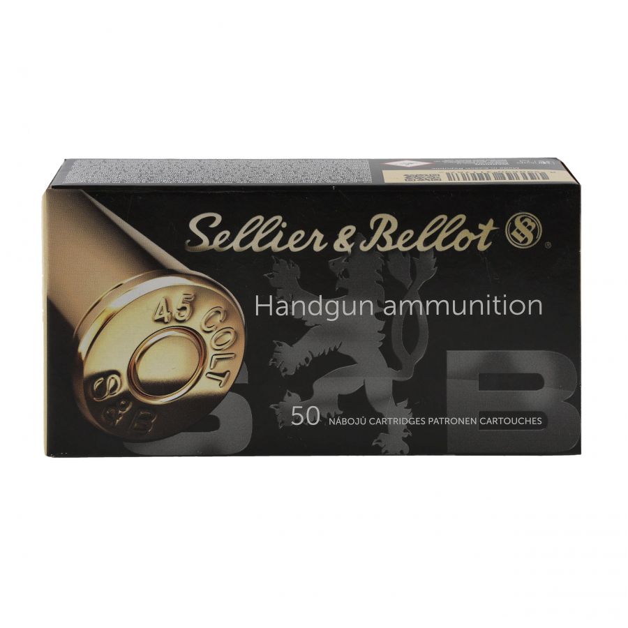 Sellier&amp;Bellot Ammunition Cal. 45 Colt FMJ 14.9g 4/4