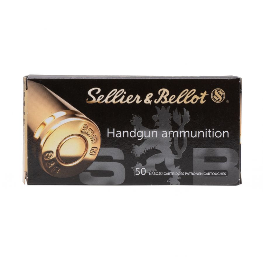 Sellier&amp;Bellot Ammunition Cal. 9x18 Makarov 6.1g 2/3