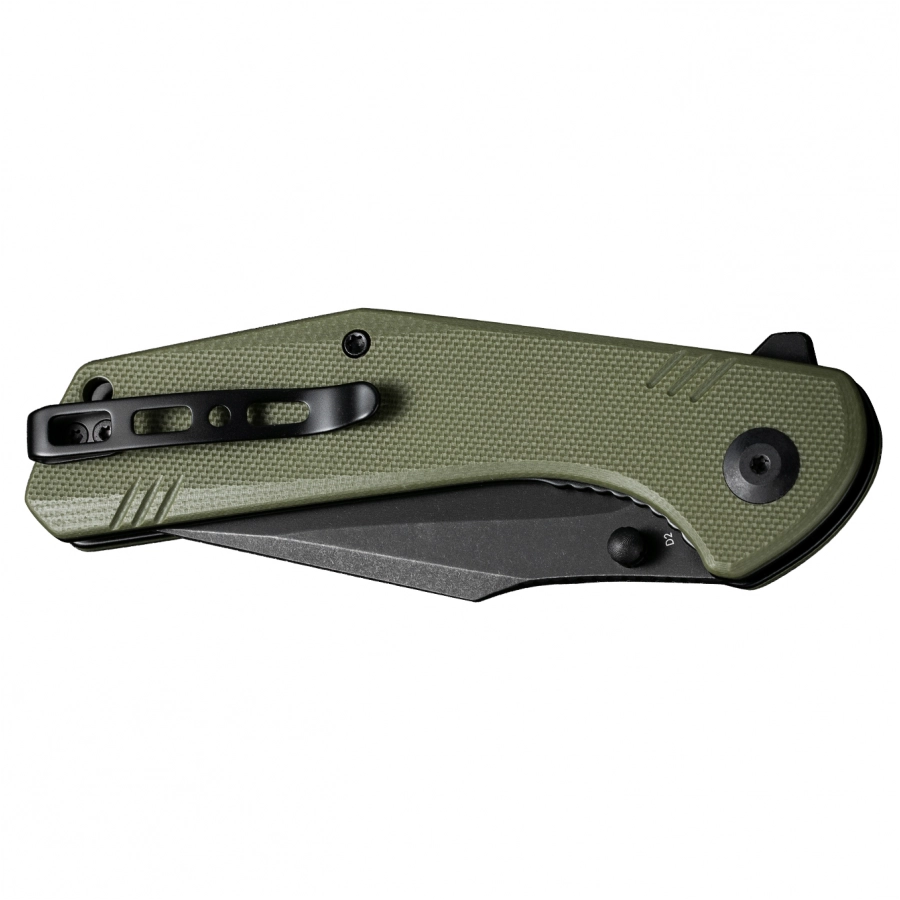 Sencut Actium SA02E OD green folding knife 2/6