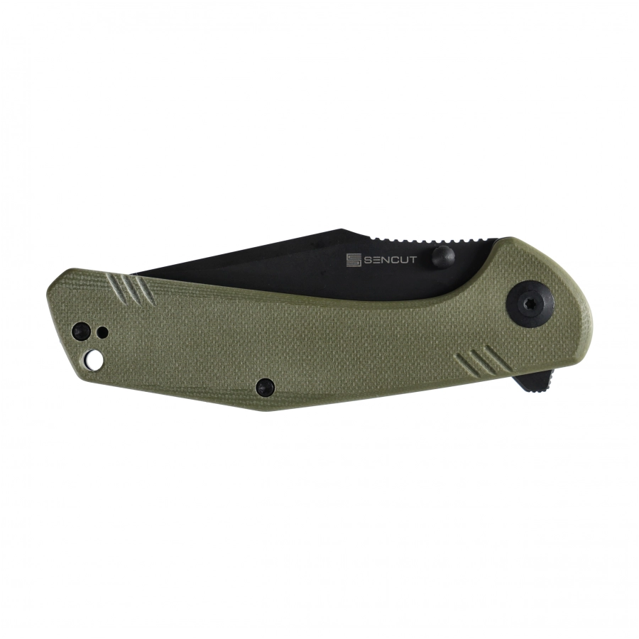Sencut Actium SA02E OD green folding knife 4/6