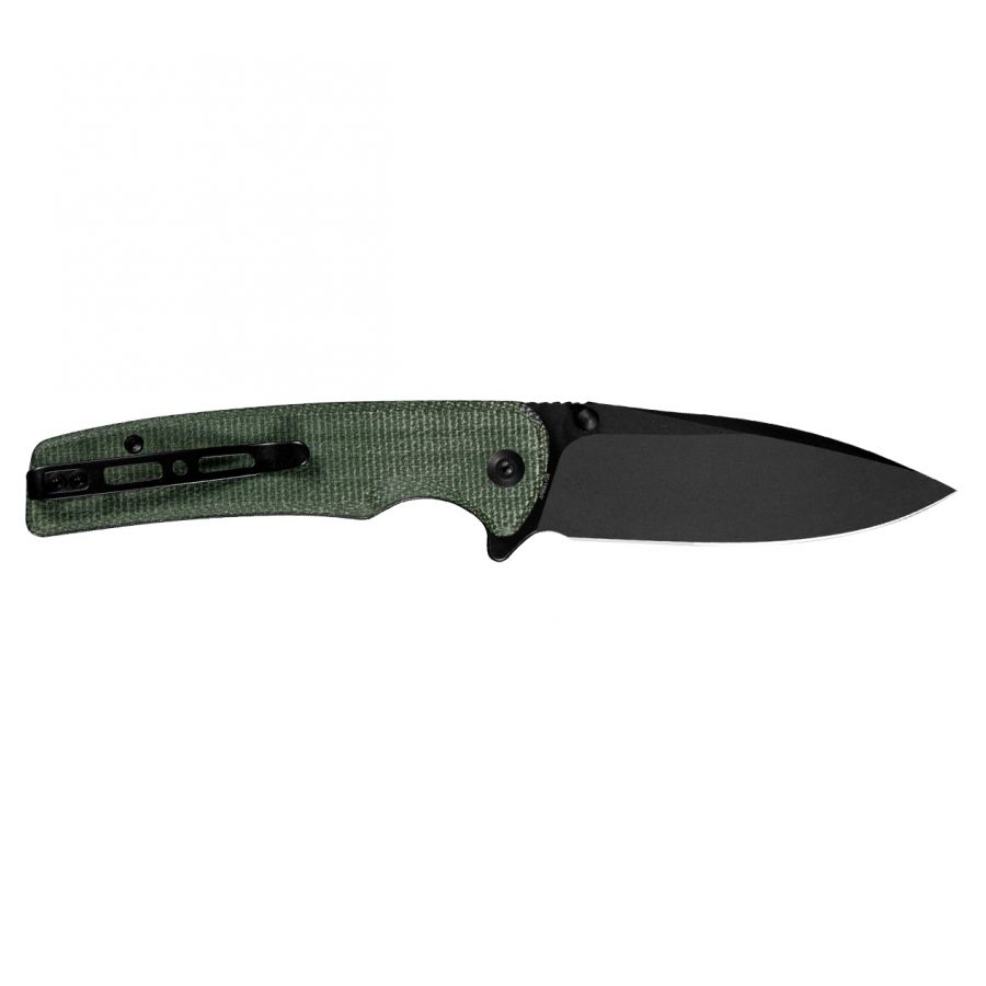 Sencut Sachse S21007-2 green micarta folding knife 4/5