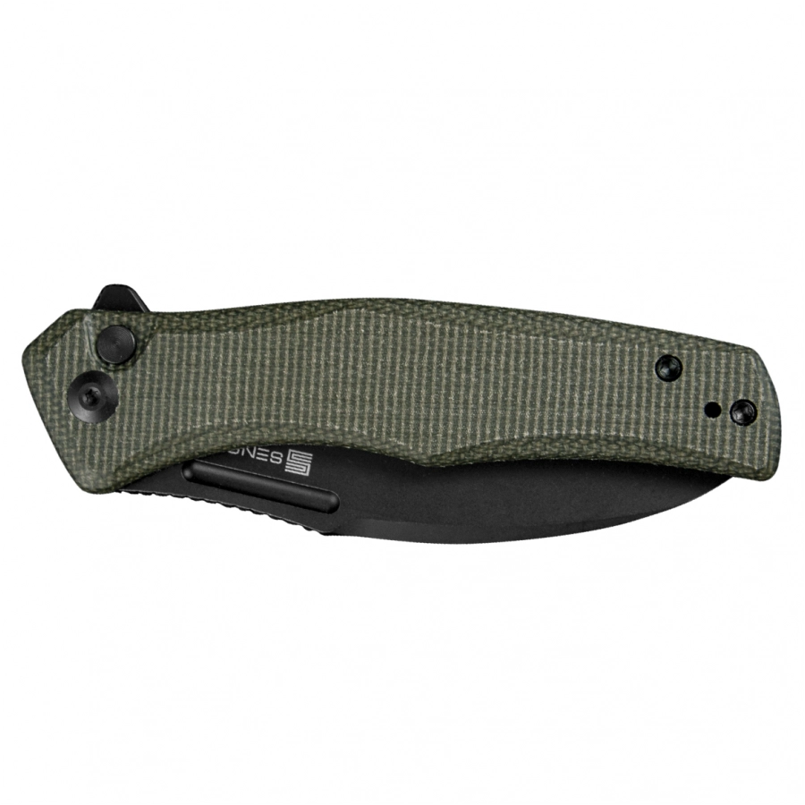 Sencut Watauga folding knife S21011-2 dark green mi 3/6