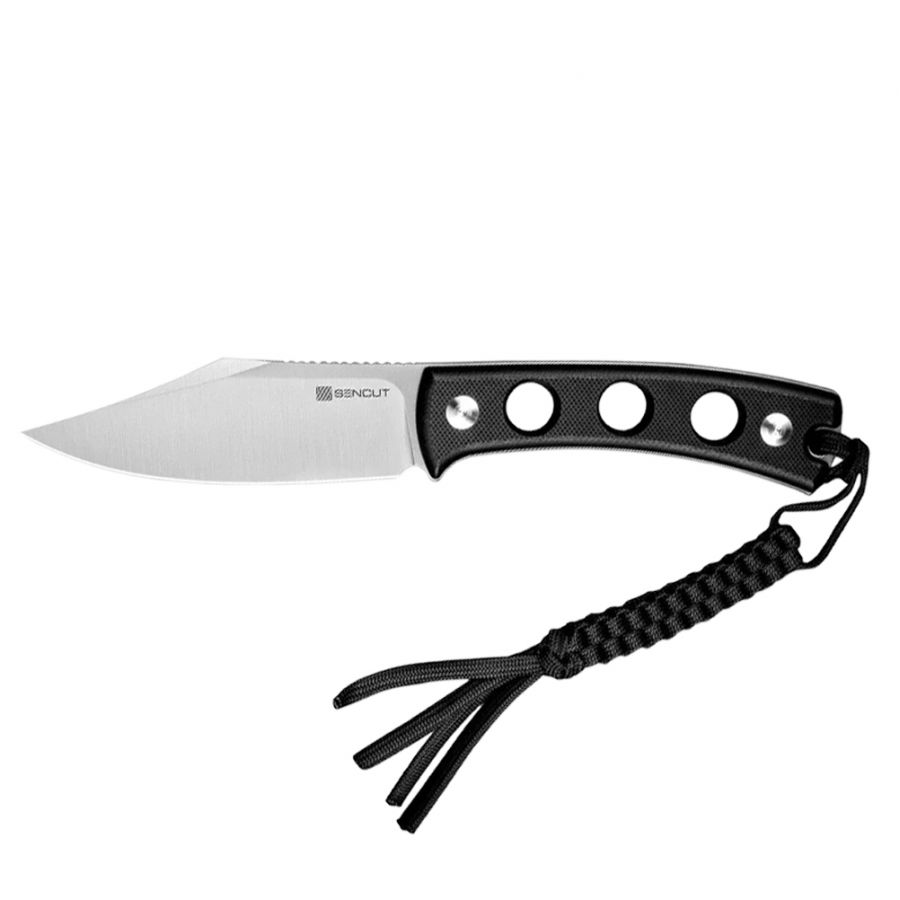 Sencut Waxahachie SA11A black fixed-blade knife 1/3