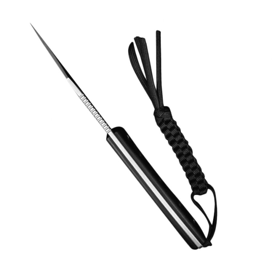 Sencut Waxahachie SA11A black fixed-blade knife 3/3