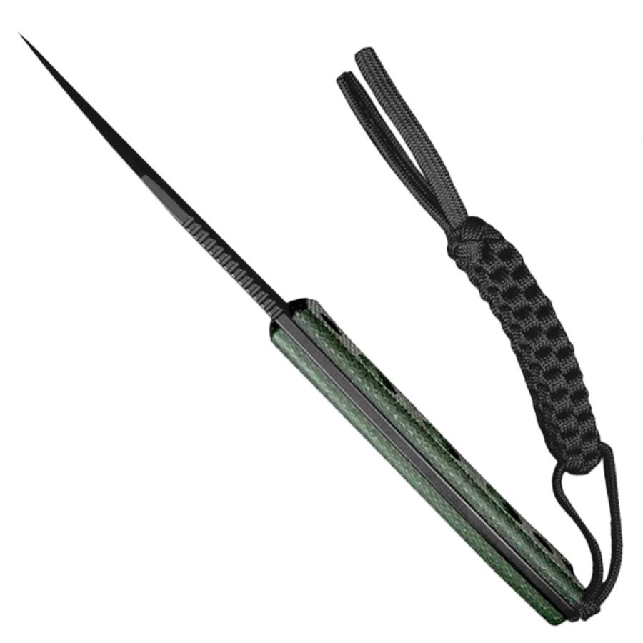 Sencut Waxahachie SA11C green fixed-blade knife 4/4
