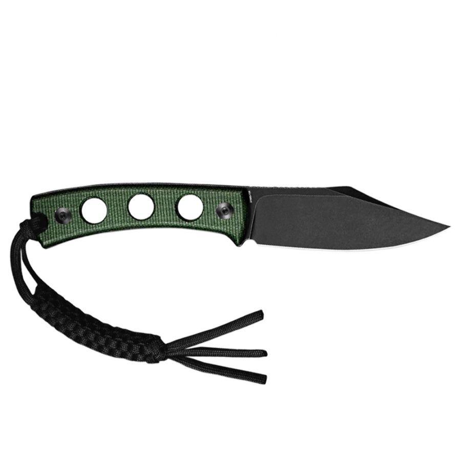 Sencut Waxahachie SA11C green fixed-blade knife 2/4