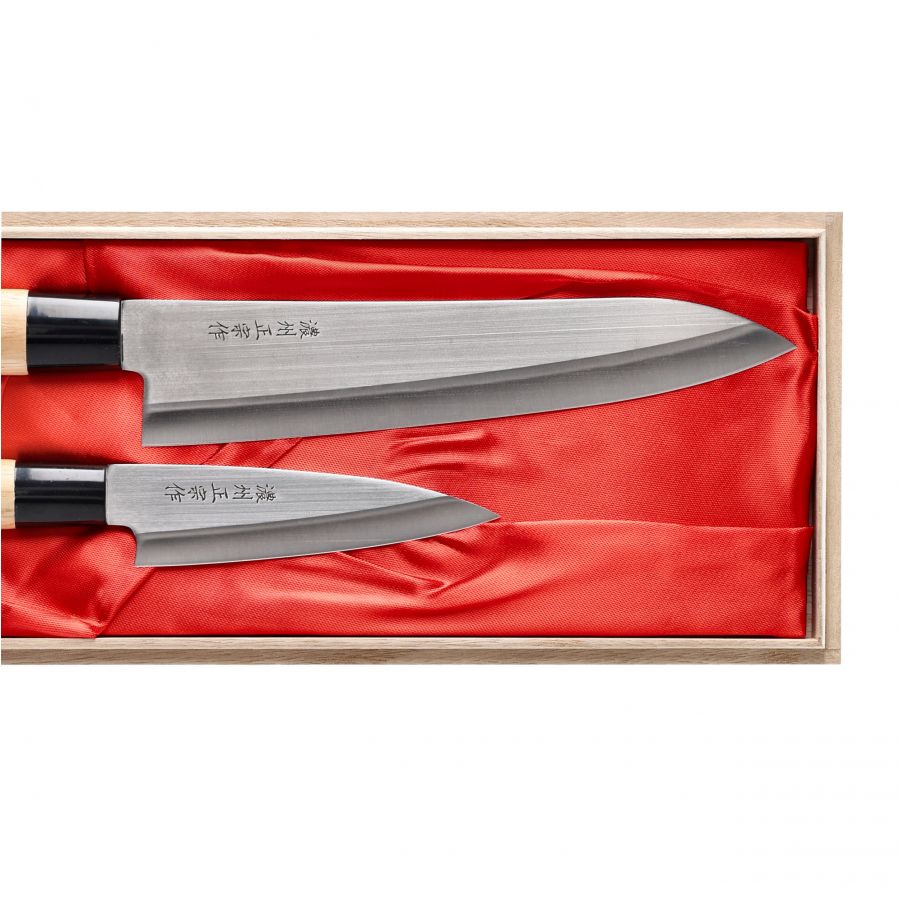 Set of 2 Satake Megumi chef/universal knives 4/5