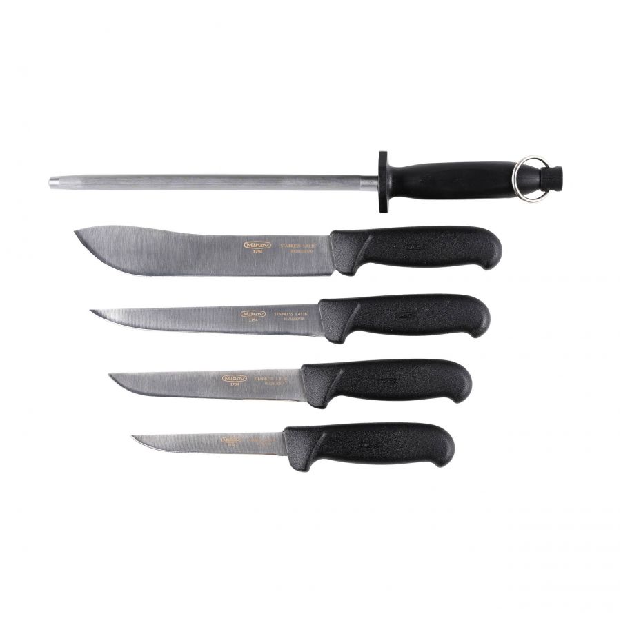 Set of 4 butcher knives Mikov 300.005/D 1/5