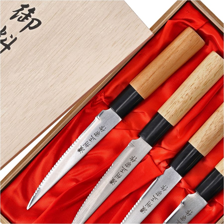 Set of 4 Satake Megumi steak knives 4/5