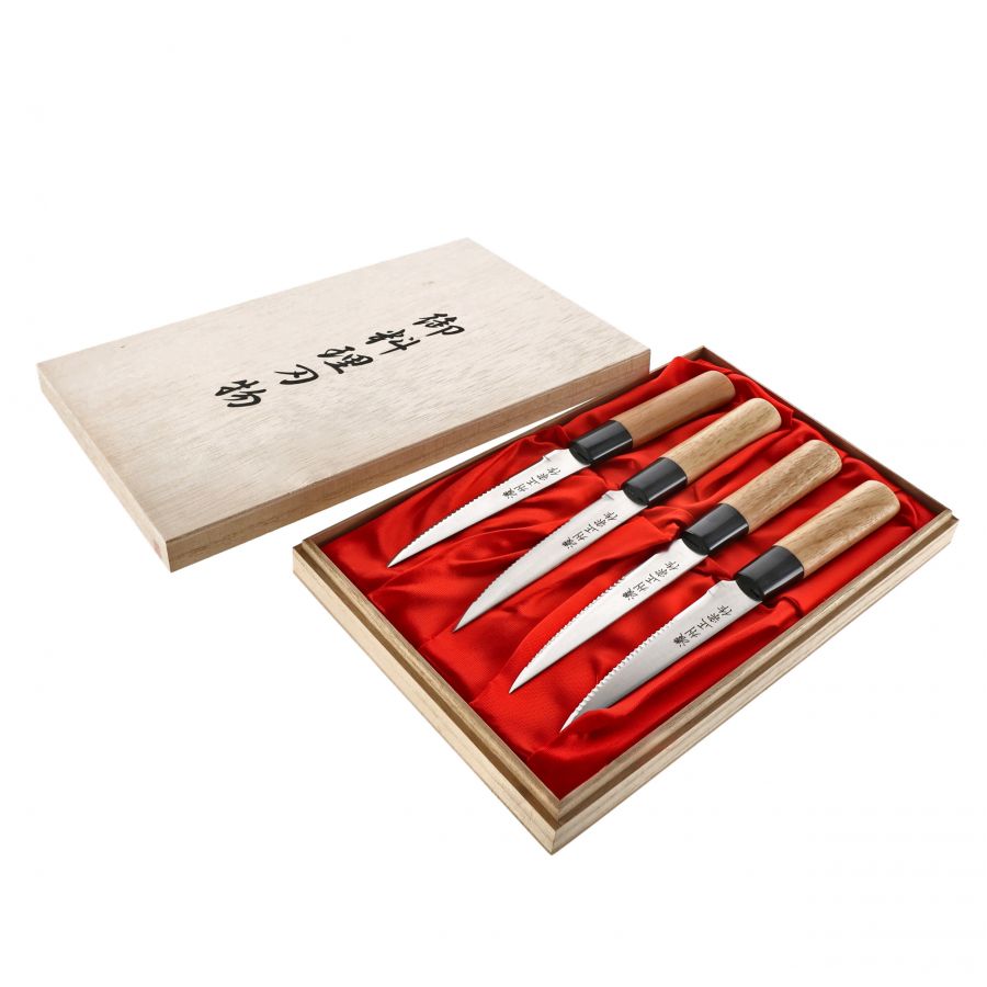 Set of 4 Satake Megumi steak knives 3/5