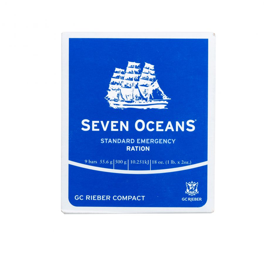 Seven Oceans 500 g 2500 kcal food rations 1/4