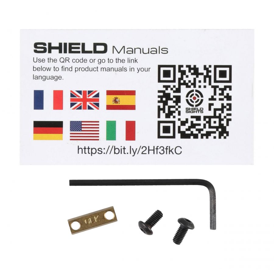 Shield Sights Glock 43 mounting plate 3/3