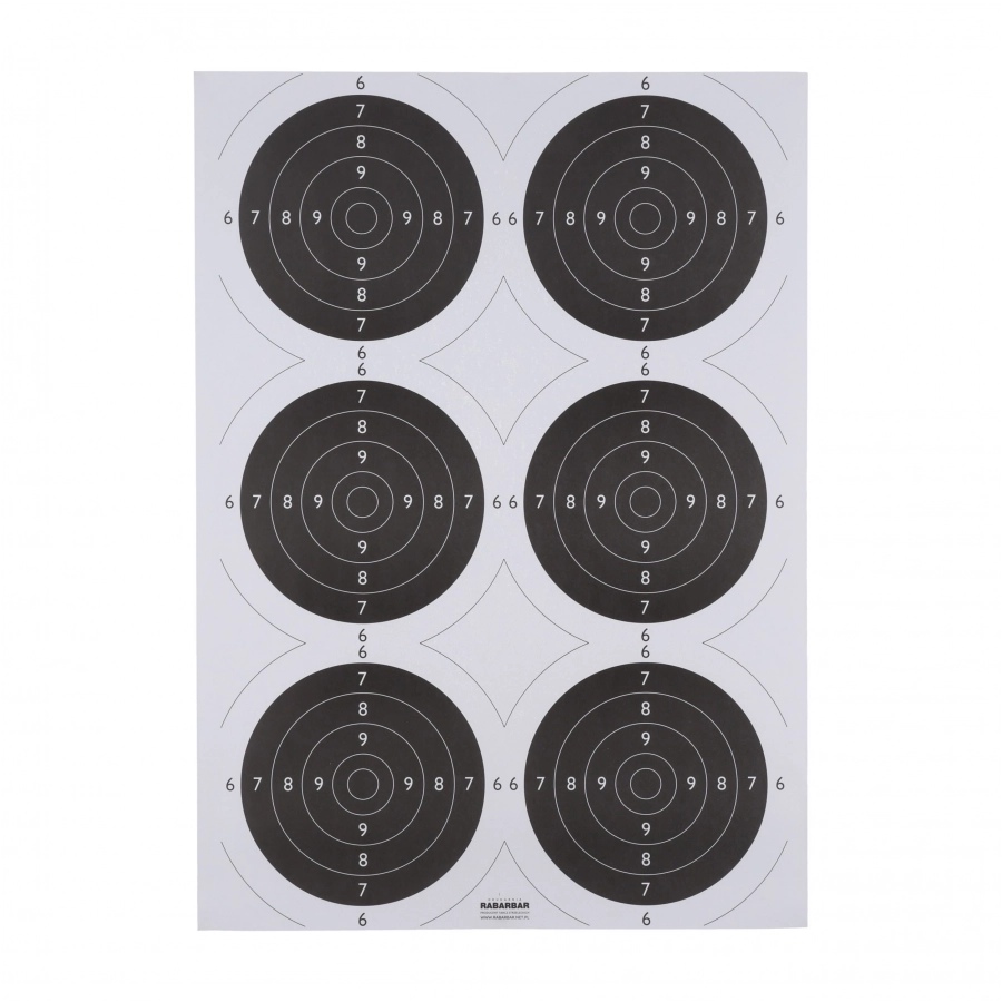 Shooting target TS-2x6 training - package of 50 pcs. 1/1