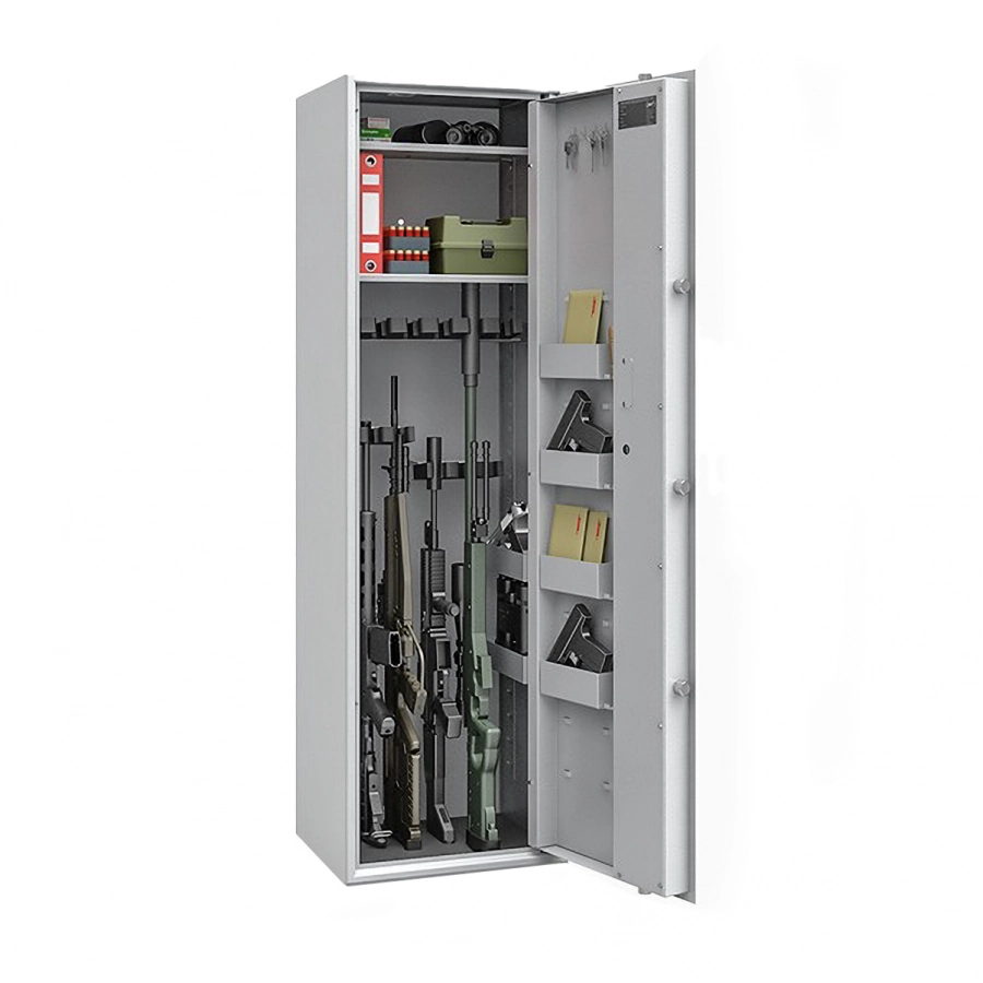 Siegen Max long gun cabinet grey 3/3