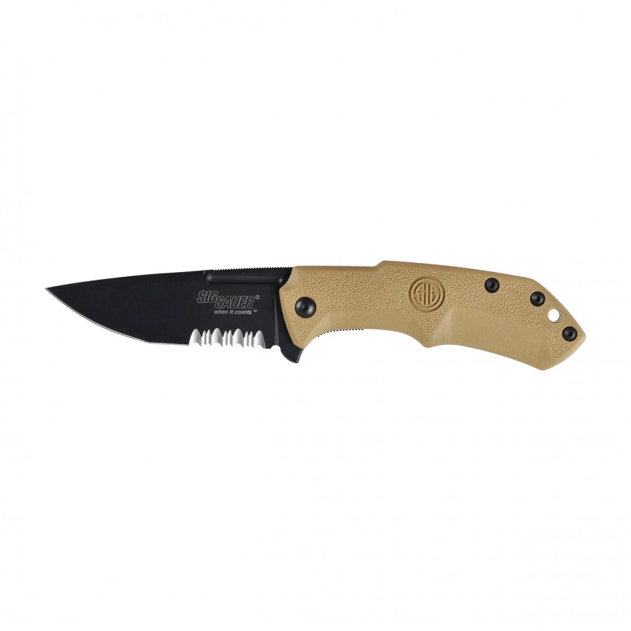 Sig Sauer M1 tactical knife light brown 1/5